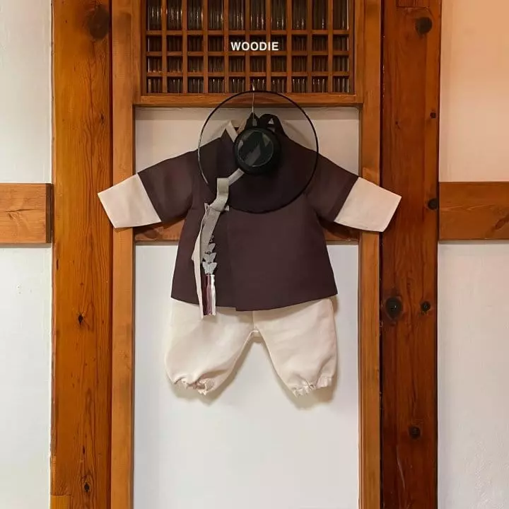 Woodie - Korean Baby Fashion - #babygirlfashion - Suwul Hanbok Bebe Boy - 10