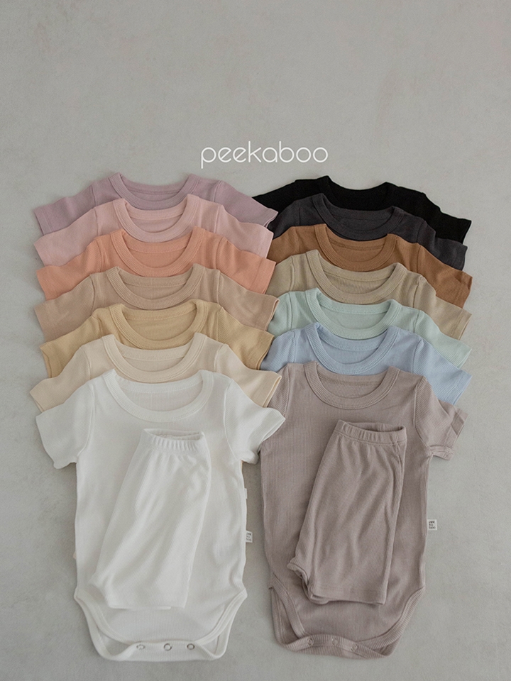 Colcol Bodysuit Shorts Set KKAMI