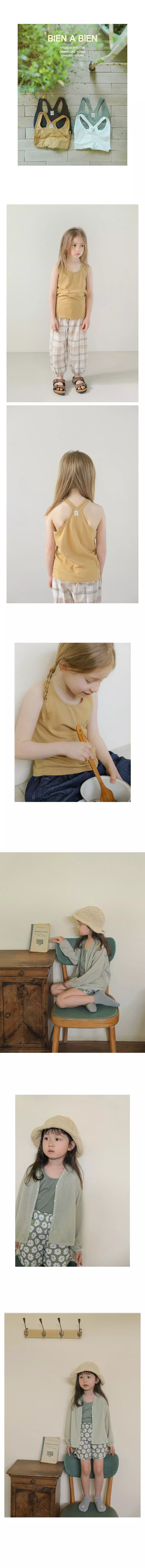 Bien A Bien - Korean Children Fashion - #Kfashion4kids - Mose String Sleeveless - 3
