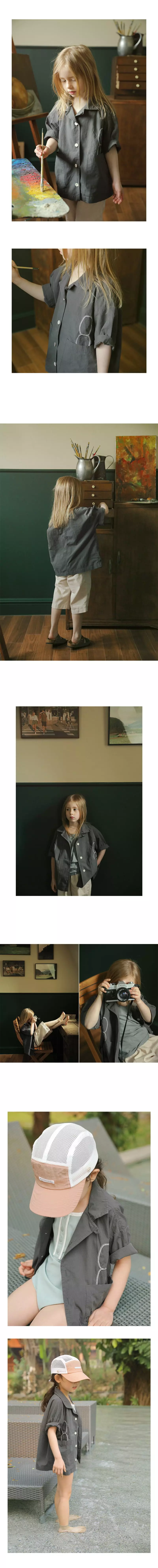 Bien A Bien - Korean Children Fashion - #kidzfashiontrend - Stadt Shirt Jacket - 3