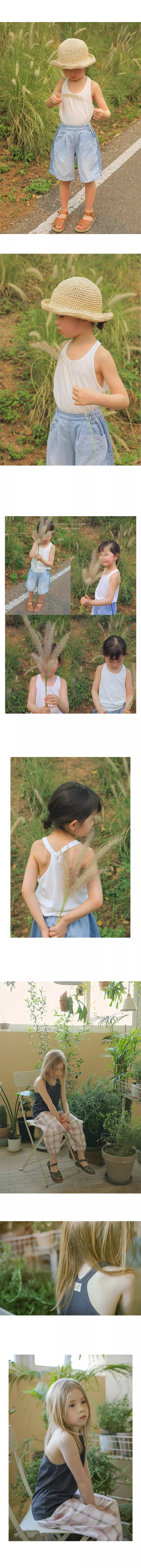 Bien A Bien - Korean Children Fashion - #kidzfashiontrend - Mose String Sleeveless - 2