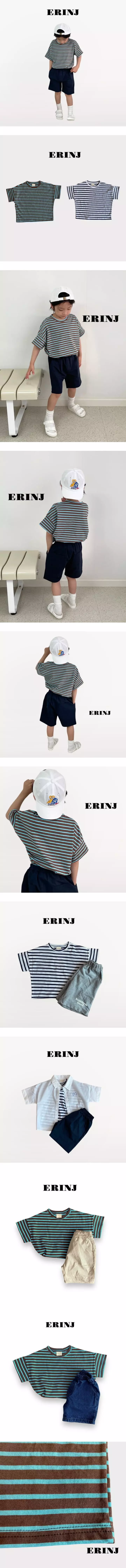 Erin J - Korean Children Fashion - #Kfashion4kids - Stripes Tee