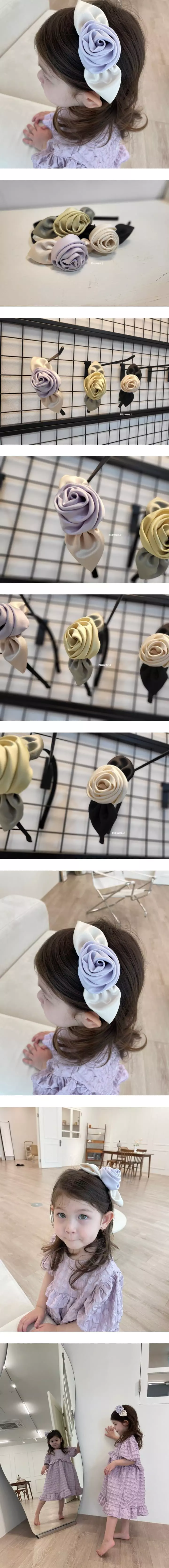Flower J - Korean Children Fashion - #minifashionista - Rose Hairband