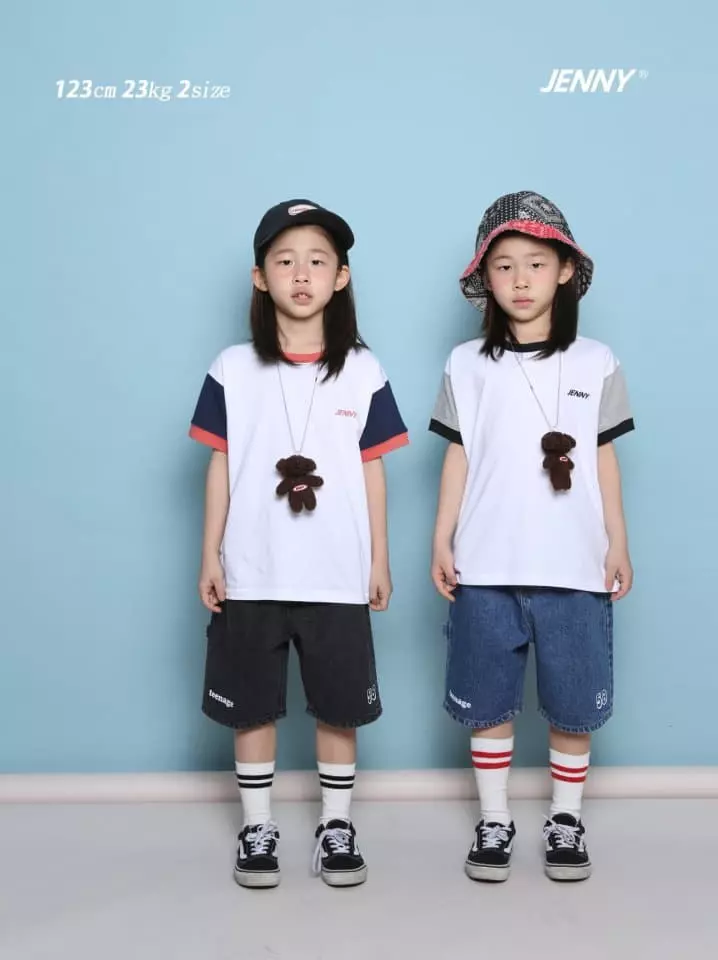 Jenny Basic - Korean Junior Fashion - #kidzfashiontrend - 58 Half Jeans - 5