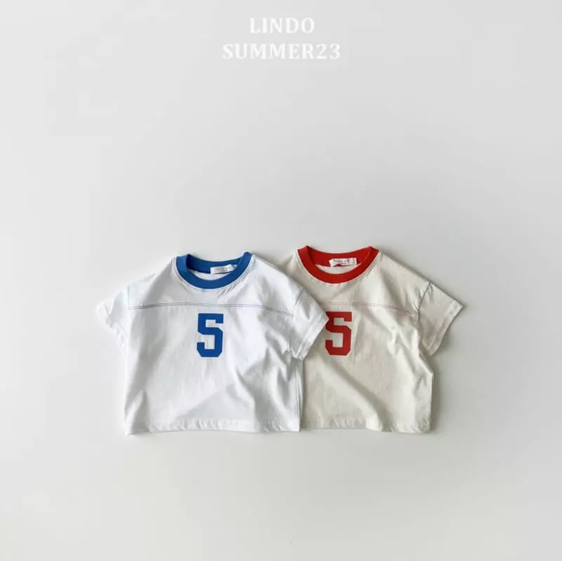 Lindo - Korean Children Fashion - #Kfashion4kids - Number Tee