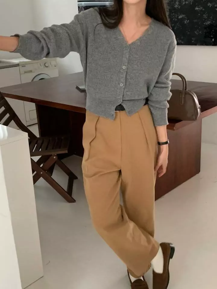 Jeiin - Korean Women Fashion - #momslook - Lams Cardigan - 10