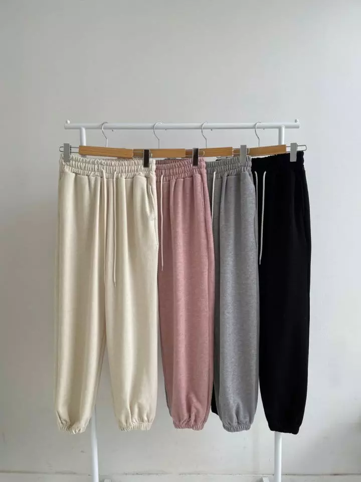 Jeiin - Korean Women Fashion - #pursuepretty - Rib Pants - 3