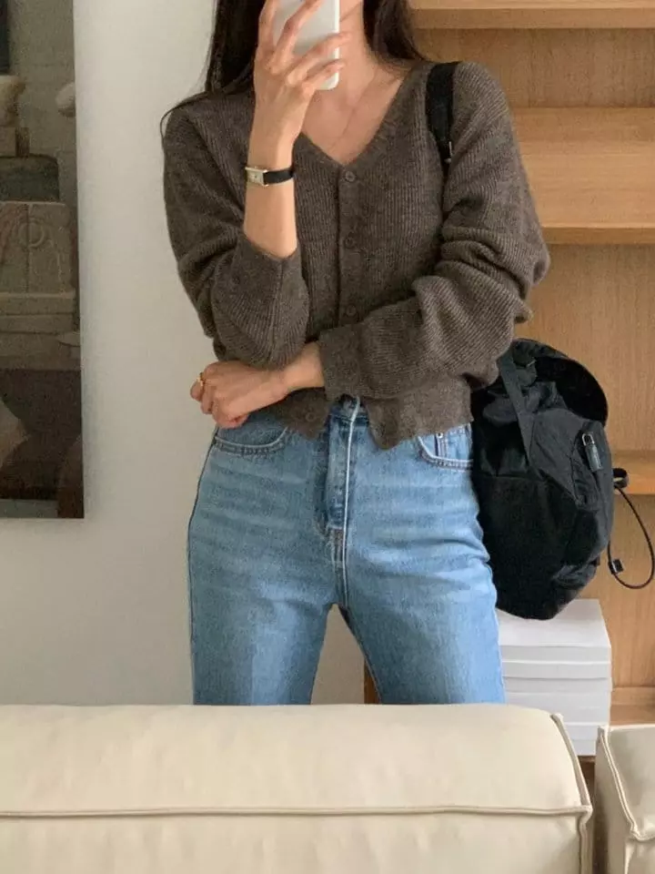 Jeiin - Korean Women Fashion - #shopsmall - Lams Cardigan - 5