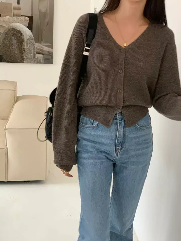 Jeiin - Korean Women Fashion - #thatsdarling - Lams Cardigan - 6