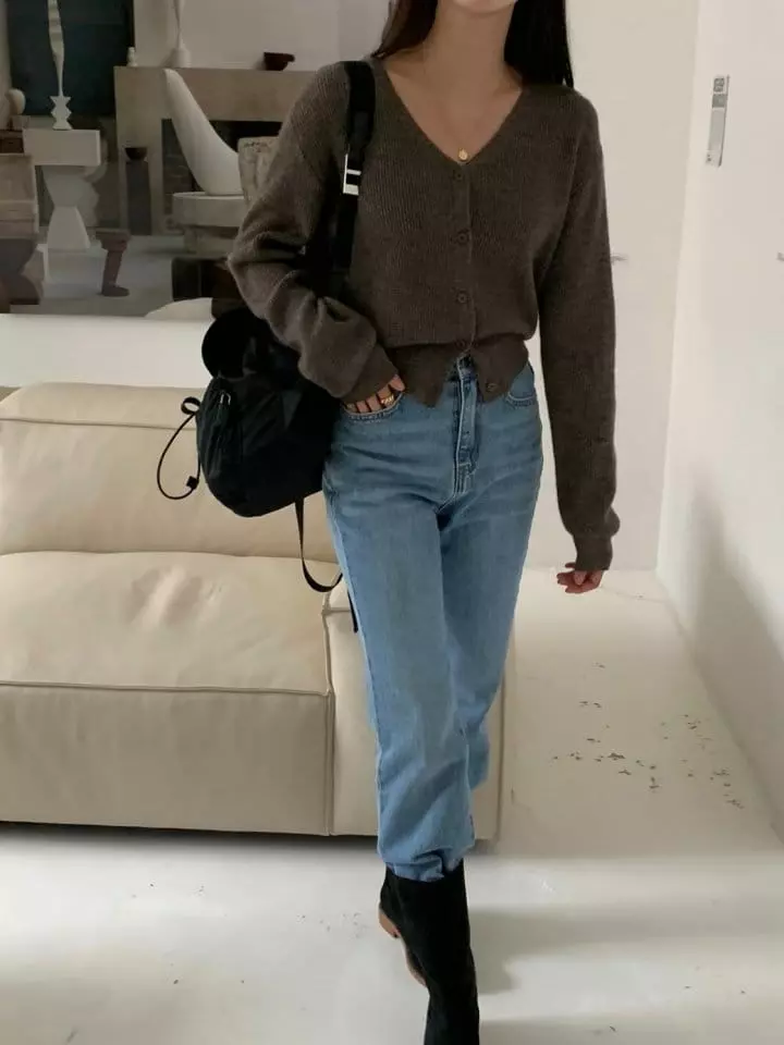 Jeiin - Korean Women Fashion - #thelittlethings - Lams Cardigan - 7