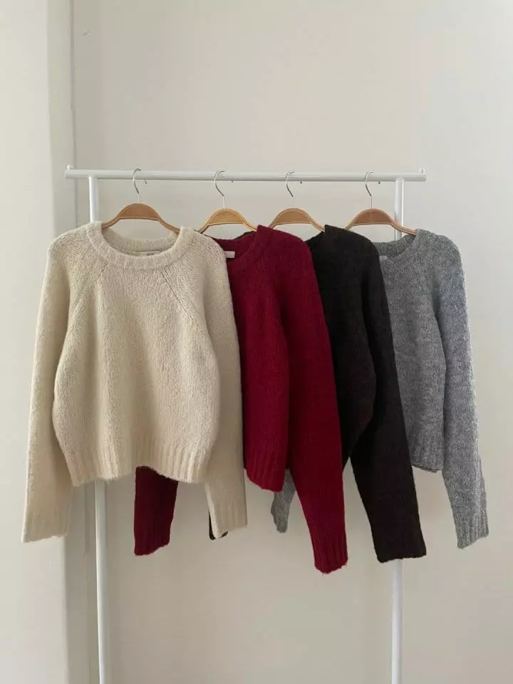 Jeiin - Korean Women Fashion - #vintagekidsstyle - Lili Knit Tee - 3